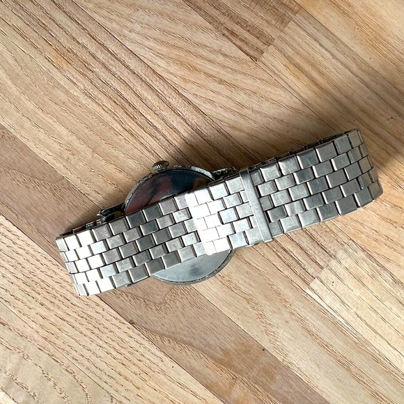 TIMEX Marlin Viscount Vintage Men’s Watch Mechanical Stainless Stretch Band Rare - Picture 8 of 10